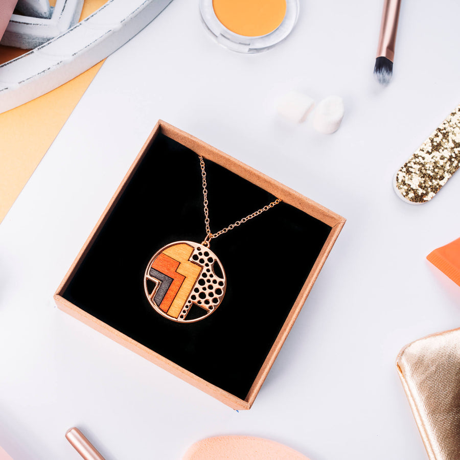 Pendentif en Bois - Aurora n°2