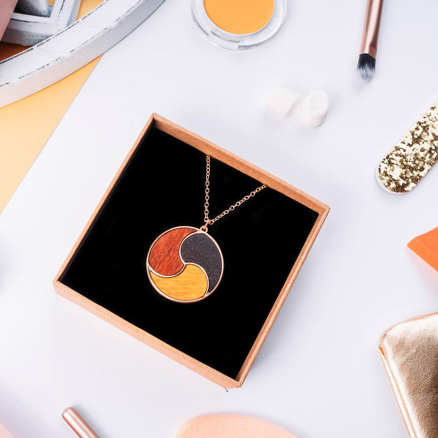 Pendentif en Bois - Infinity