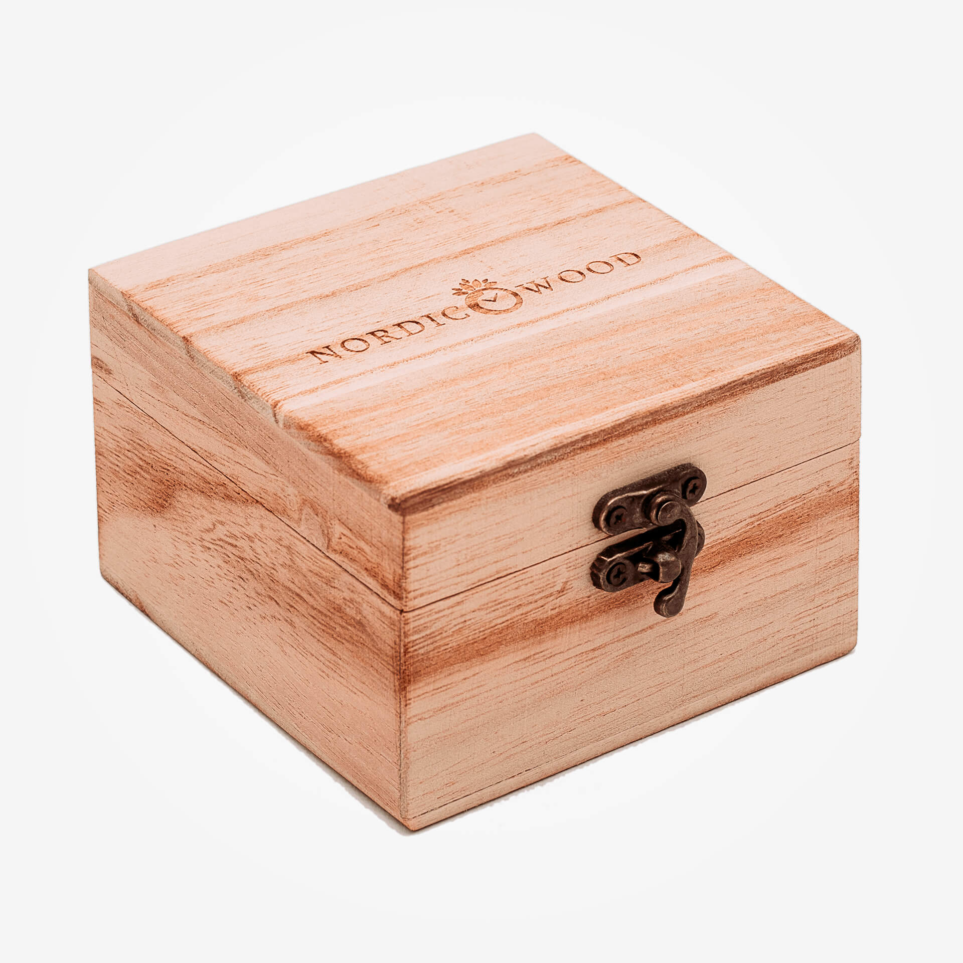 Boîte de rangement pour montre en bois