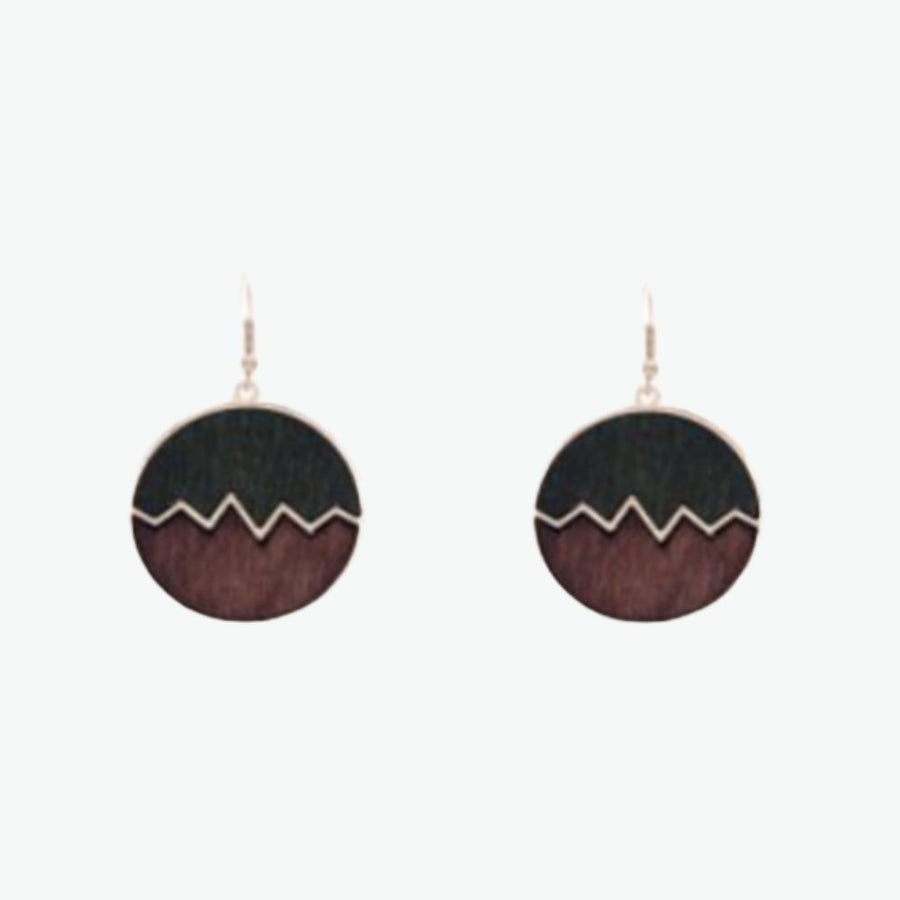 BOUCLES EN BOIS MOON