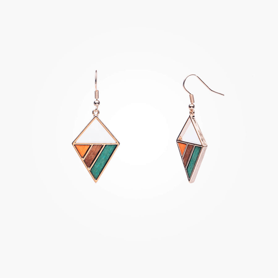 Boucles D'oreilles en Bois - Crush