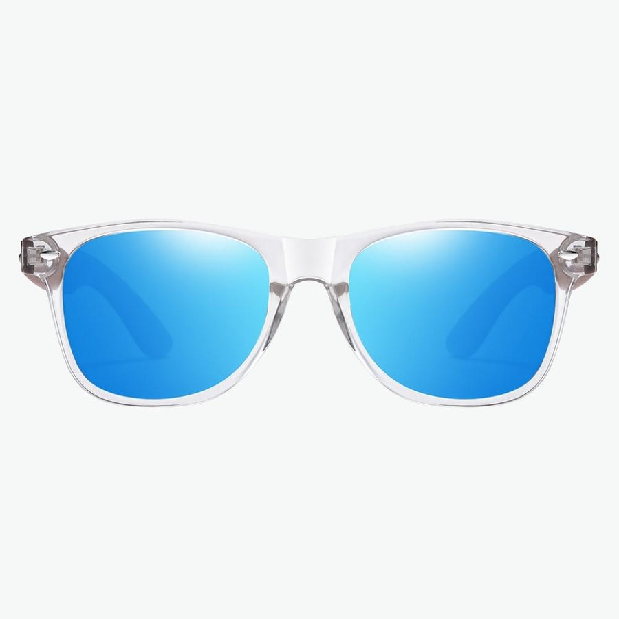 lunettes de soleil écologique bleu