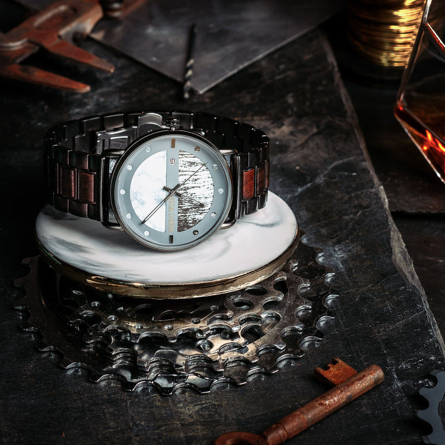 Montre en Bois Homme - Mimosa