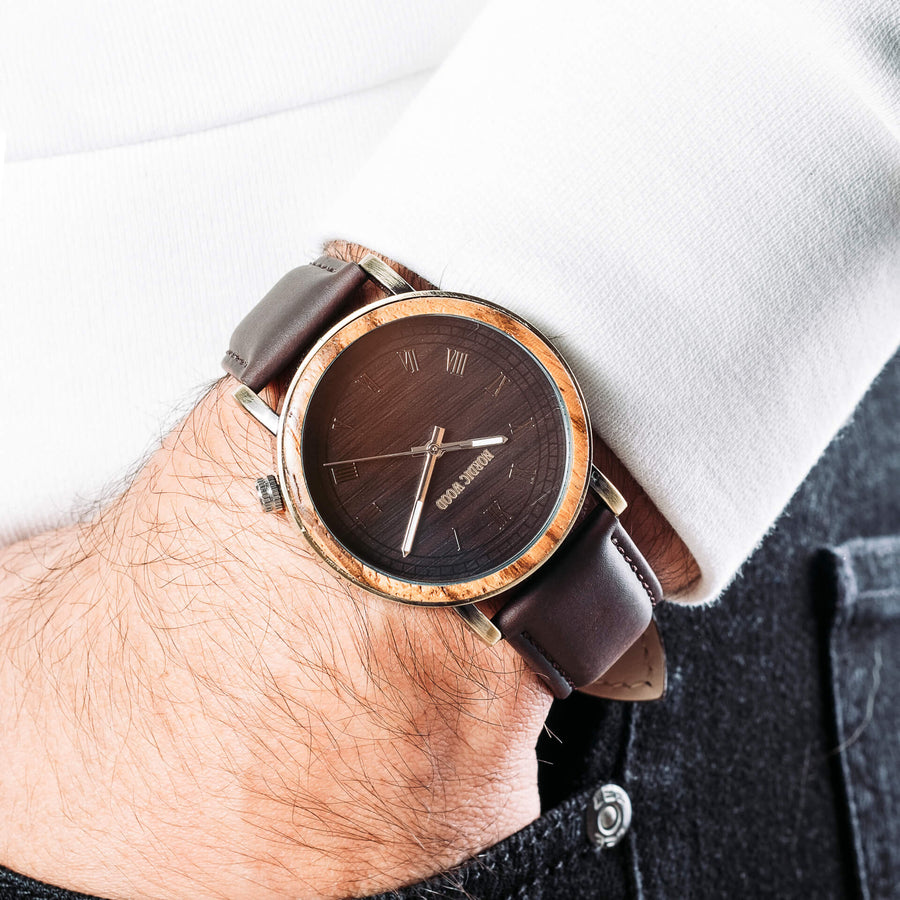 Montre en Bois Homme - Columnéa