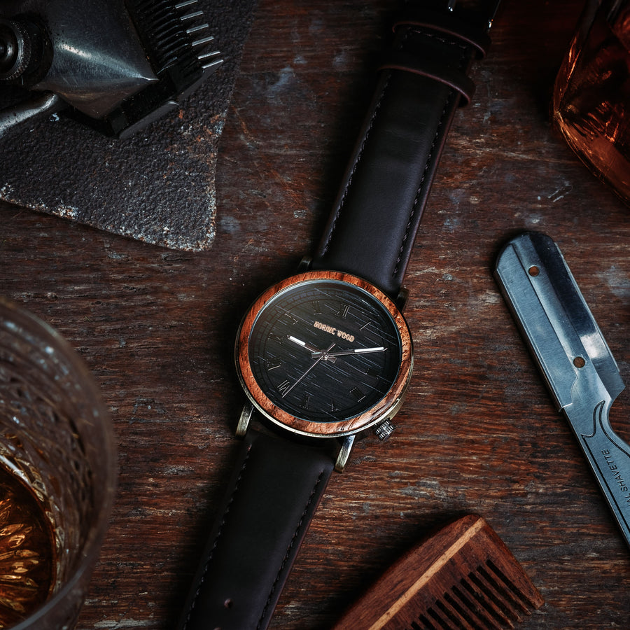 Montre en Bois Homme - Columnéa