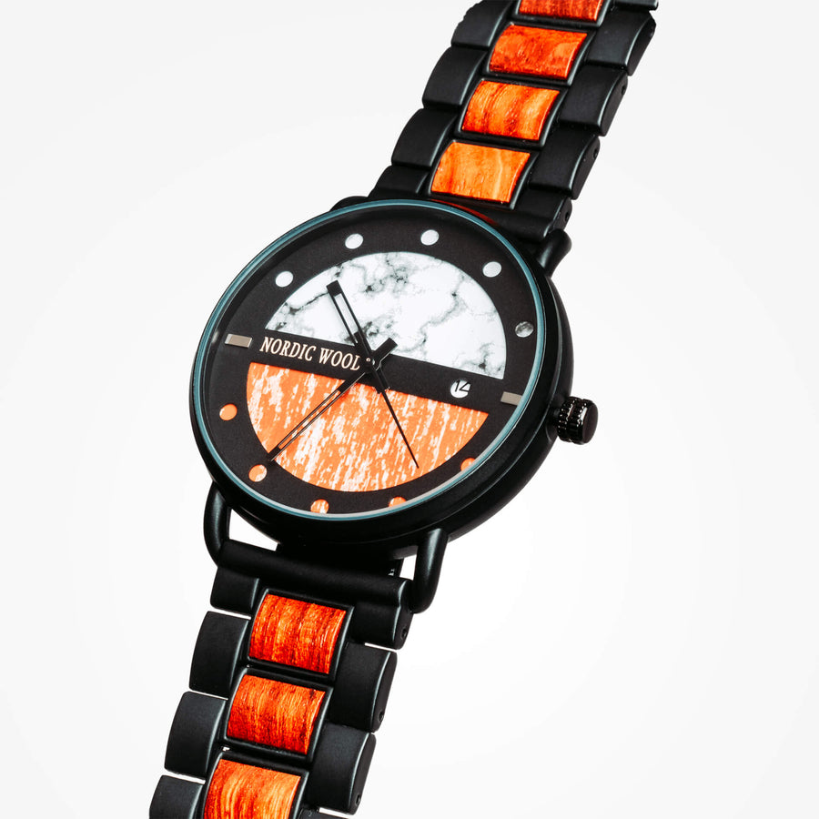 Montre en Bois Homme - Hibiscus