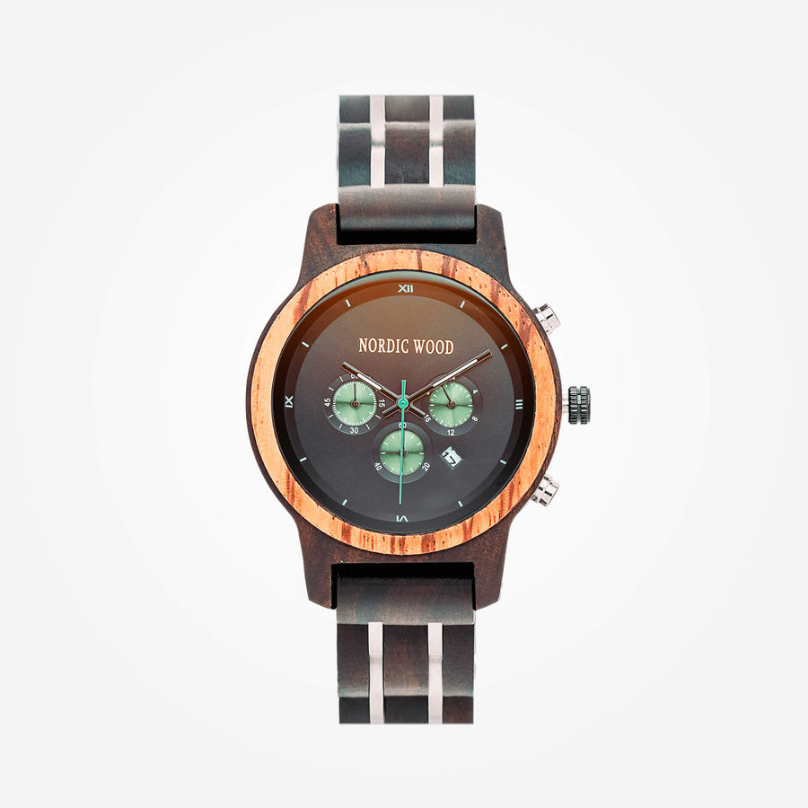 Montre en Bois Femme - Mimosa Noire