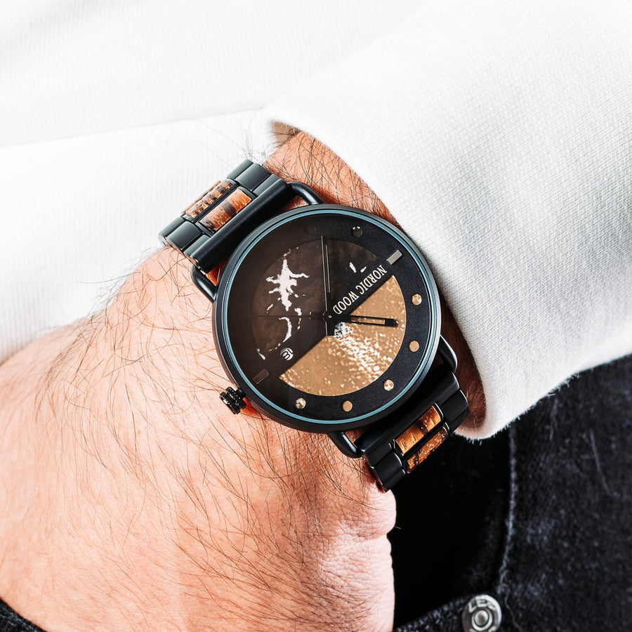 Montre en Bois Homme - Datura
