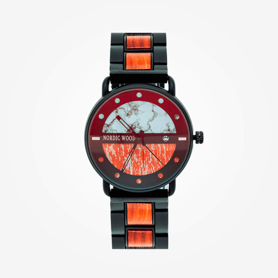 Montre en Bois Homme - Hibiscus