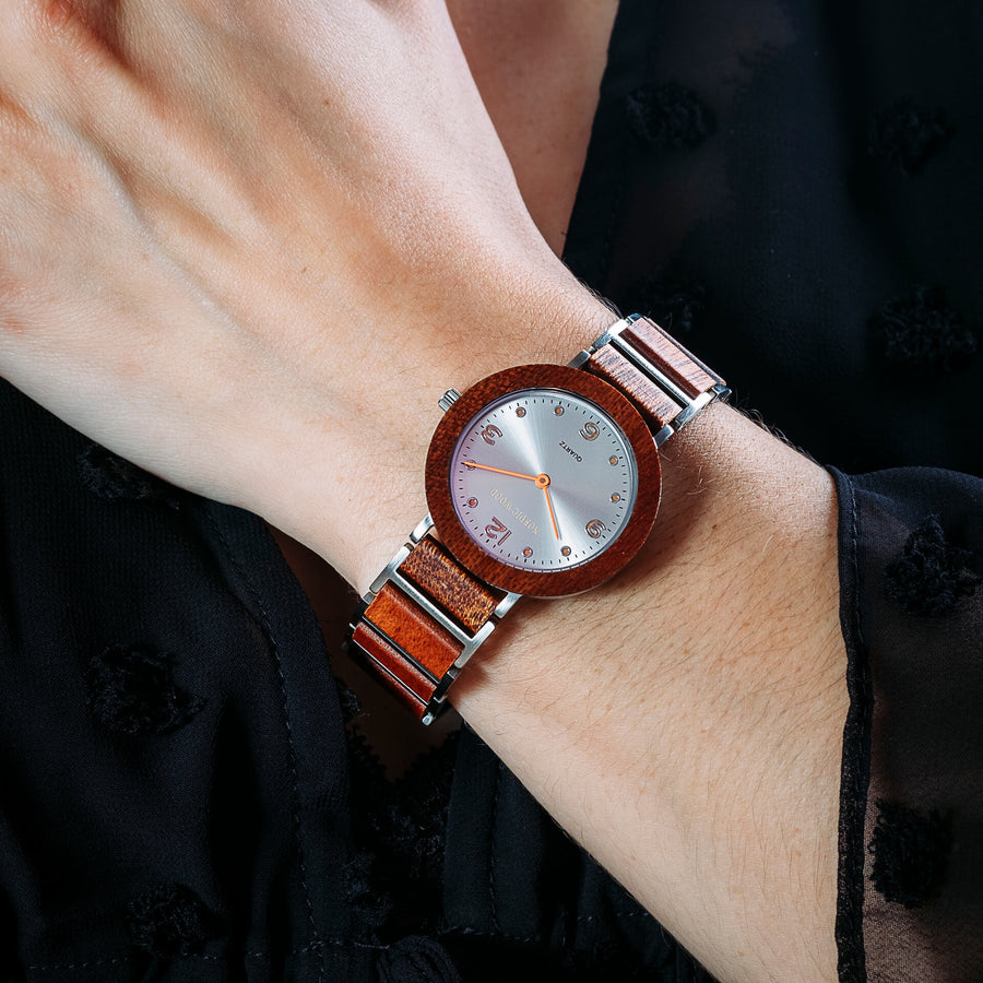 Montre en Bois Femme - Anémone
