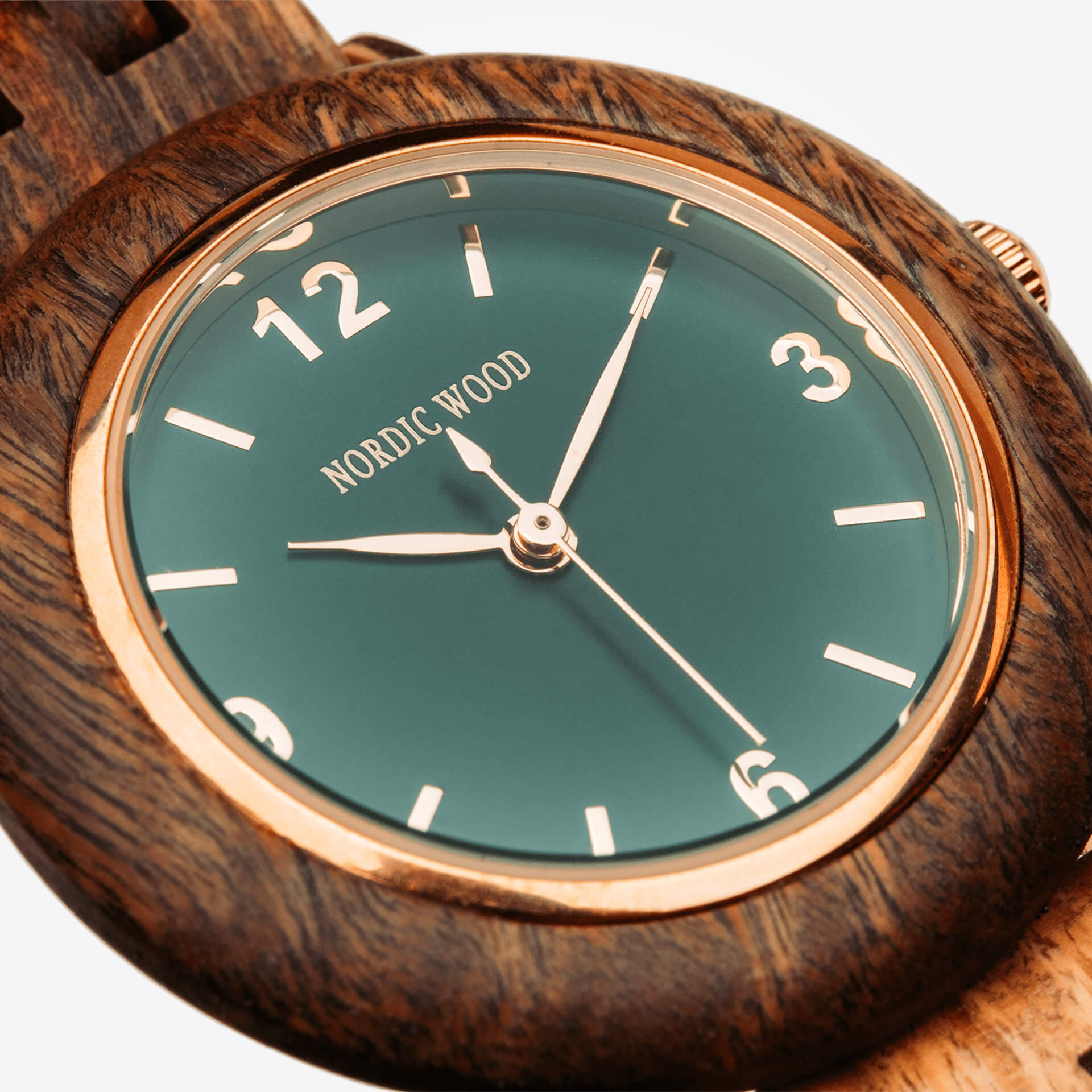 Montre en Bois Femme - Classic Green