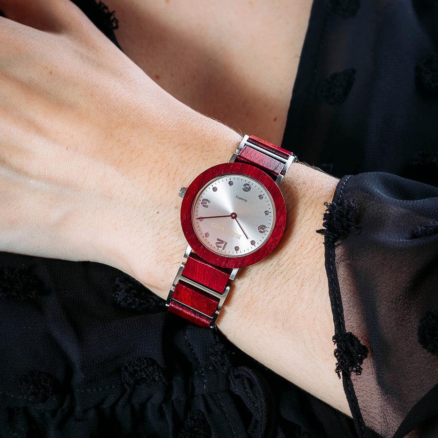 Montre en bois Femme - Balsamine