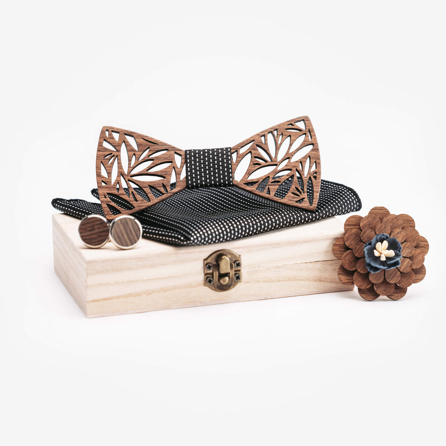 noeud papillon cerisier noir