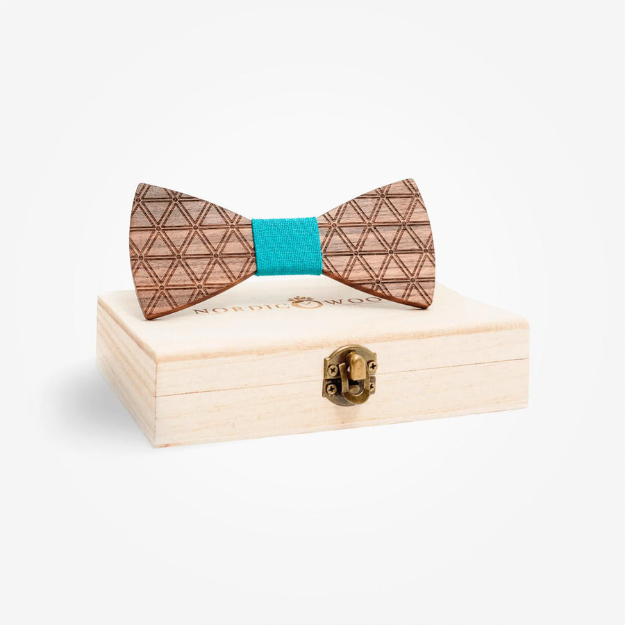 Noeud Papillon en Bois - Figuier Bleu