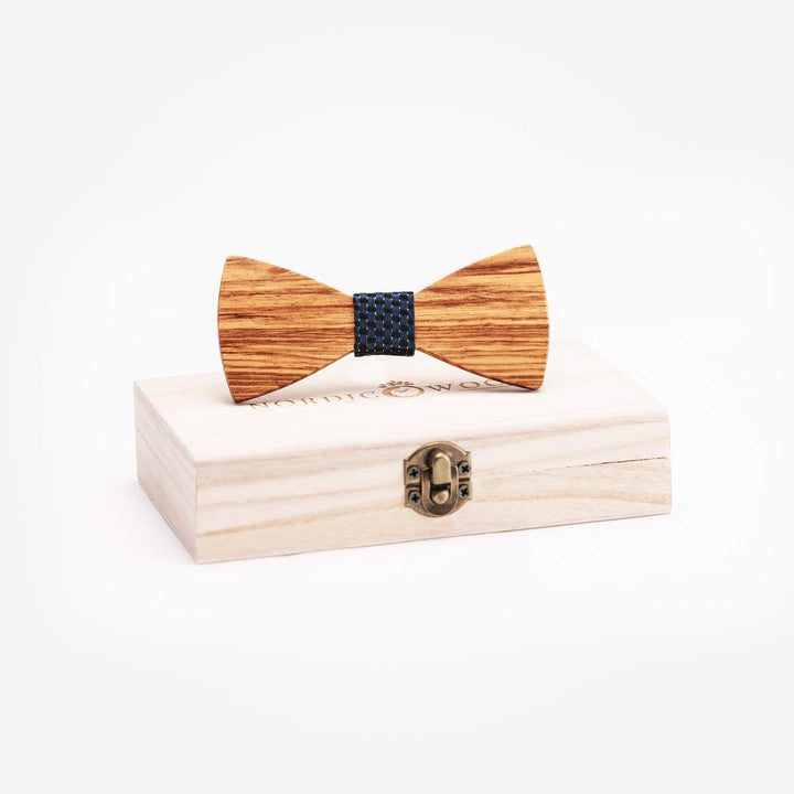 noeud papillon enfant bleu foncé