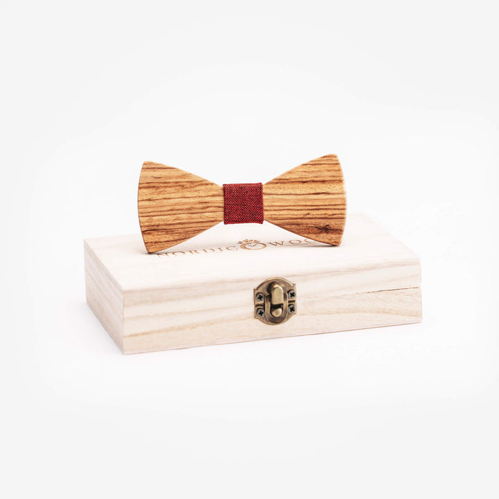 noeud papillon rouge enfant