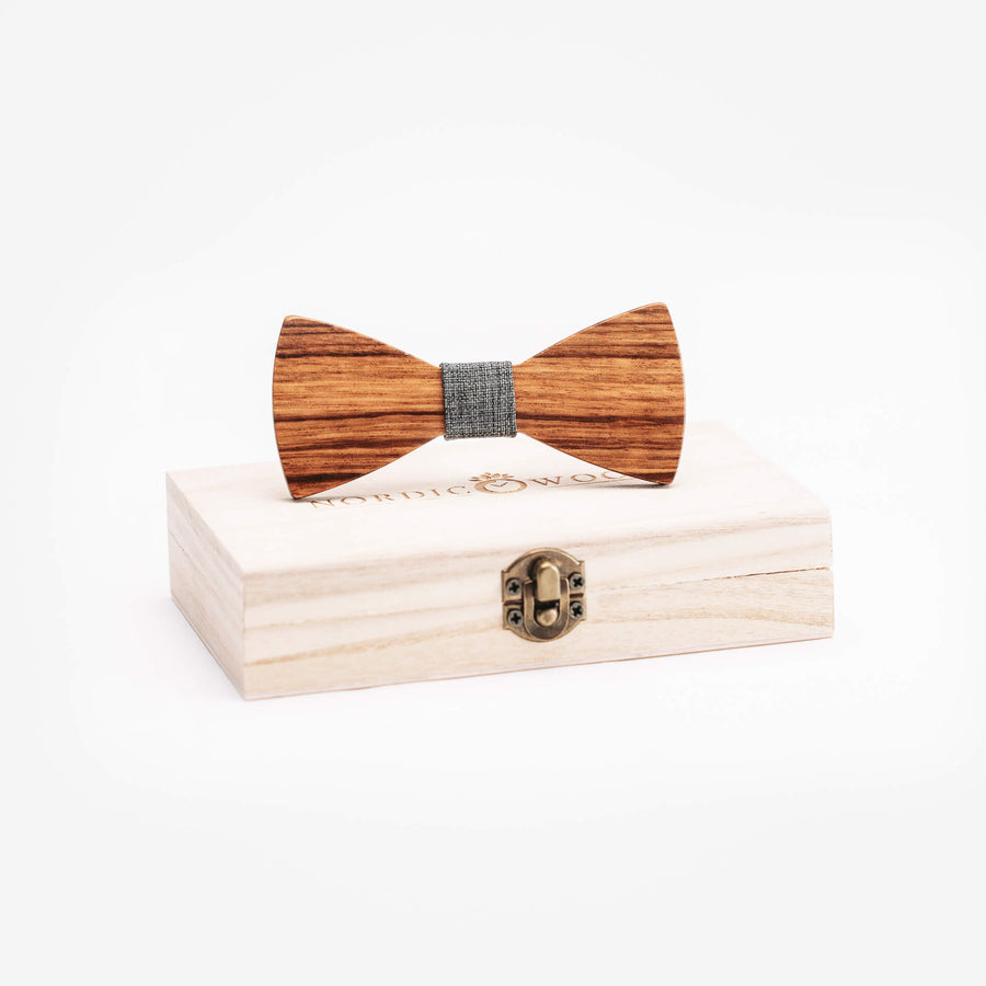 Noeud Papillon Bois Enfant - Le Séquoia épineux