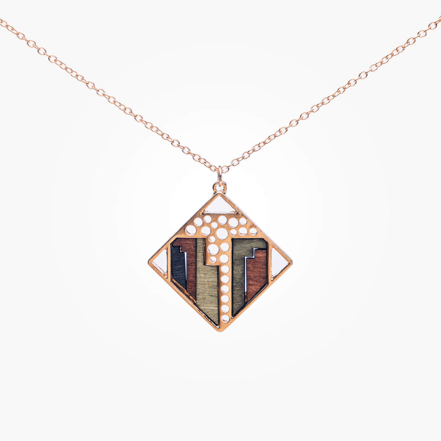 Pendentif en Bois - Aurora n°3