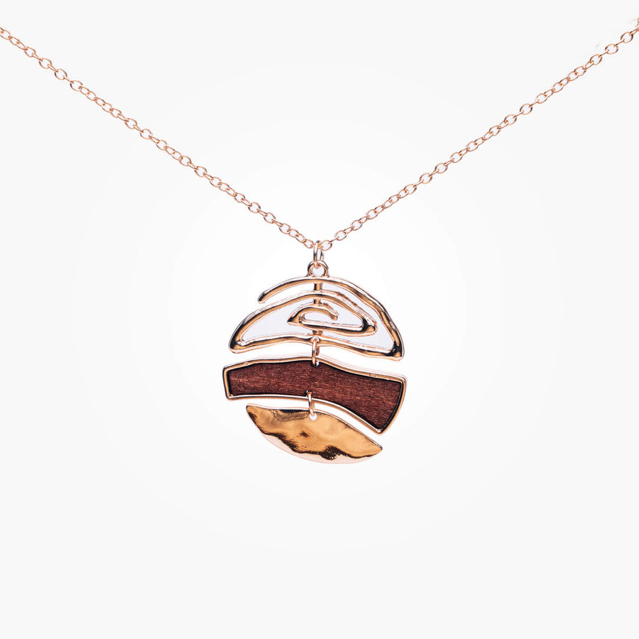 Pendentif en Bois - Serenity