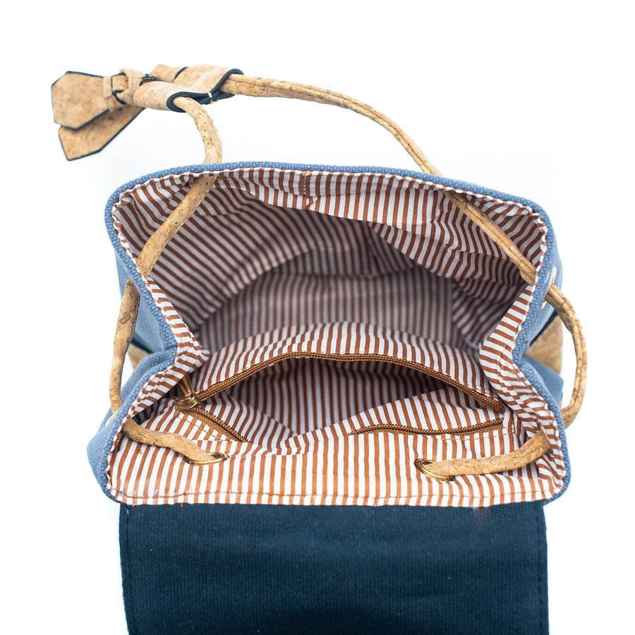 sac à dos en liège rangement
