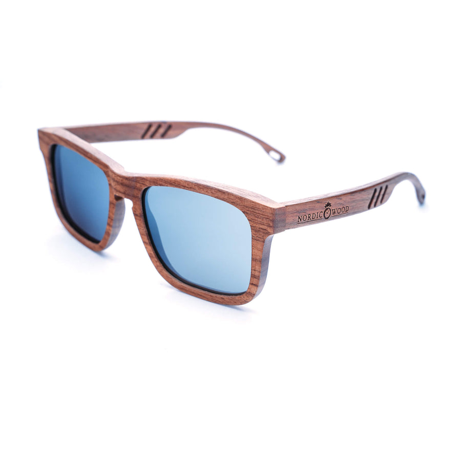 Lunettes de Soleil en Bois - Wayfarer Grey