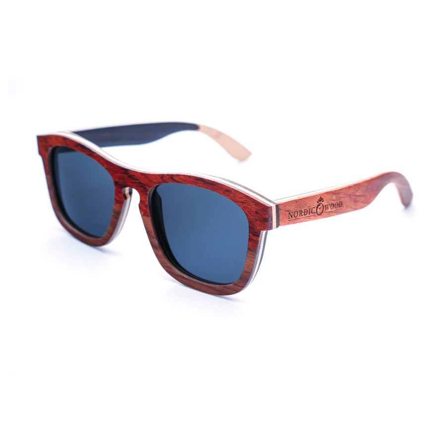 Lunettes de Soleil en Bois - Wayfarer Dark